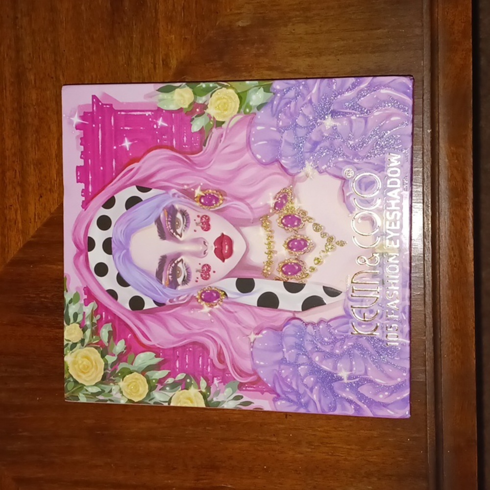 Kevin coco 105 eyeshadow pallette